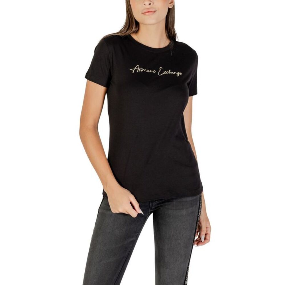 Armani Exchange Bicolor Cotton Women's T-Shirt